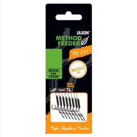 jaxon-przypon-method-feeder-pe-line-mfn-rozm-12-hak-z-igla-8szt