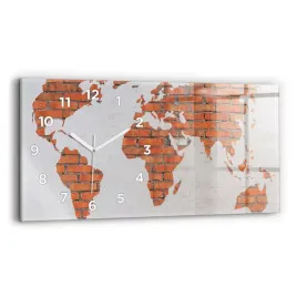 poziomy-zegar-szklany-dekoracyjny-z-nadrukiem-ceglana-mapa-swiata-60x30-cm