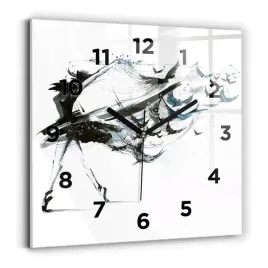 zegar-szklany-scienny-do-salonu-z-nadrukiem-kobieta-tanczaca-balet-30x30-cm
