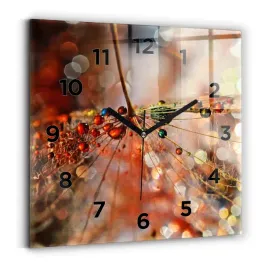 minimalistyczny-zegar-szklany-scienny-z-grafika-dmuchawiec-z-rosa-30x30-cm