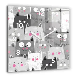 nowoczesny-kwadratowy-foto-zegar-szklany-na-sciane-wzor-z-kotami-60x60-cm