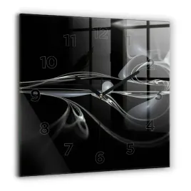 zegar-szklany-do-sypialni-ze-stylowym-nadrukiem-dym-abstrakcyjny-60x60-cm