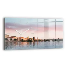 dekoracyjny-zegar-szklany-na-sciane-ze-wzorem-most-karola-w-pradze-60x30-cm
