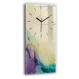 pionowy-zegar-szklany-scienny-do-salonu-ze-wzorem-abstrakcja-barw-30x60-cm