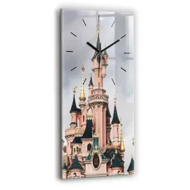 wiszacy-pionowy-zegar-szklany-z-grafika-zamek-disneyland-w-paryzu-30x60-cm