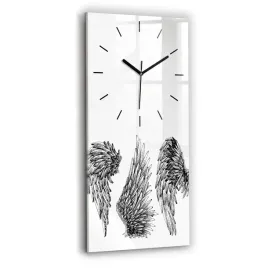 duzy-pionowy-zegar-szklany-do-mieszkania-z-grafika-skrzydla-aniola-30x60-cm