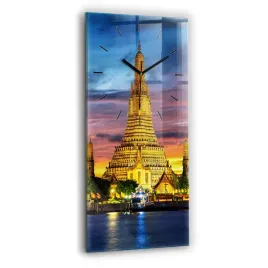 zegar-szklany-dekoracyjny-na-sciane-swiatynia-w-bangkok-tajlandia-30x60-cm