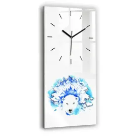 pionowy-zegar-szklany-do-sypialni-z-grafika-niedzwiedz-na-tle-lodu-30x60-cm