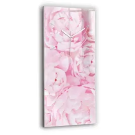 pionowy-zegar-szklany-scienny-do-salonu-z-grafika-kwitnace-kwiaty-30x60-cm
