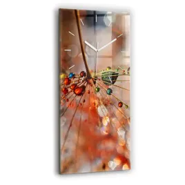 zegar-szklany-designerski-ze-stylowym-nadrukiem-dmuchawiec-z-rosa-30x60-cm