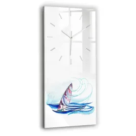 pionowy-zegar-szklany-scienny-do-salonu-z-grafika-deska-surfingowa-30x60-cm