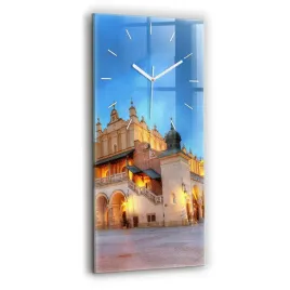 nowoczesny-szklany-pionowy-zegar-na-sciane-rynek-glowny-w-krakowie-30x60-cm