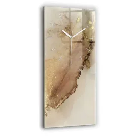 pionowy-zegar-szklany-scienny-do-salonu-bezowa-sztuka-nowoczesna-30x60-cm