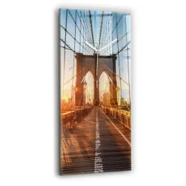 nowoczesny-pionowy-zegar-szklany-z-nadrukiem-most-brooklinski-nyc-30x60-cm