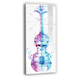 pionowy-zegar-szklany-duzy-do-mieszkania-wiolonczela-park-jezioro-30x60-cm