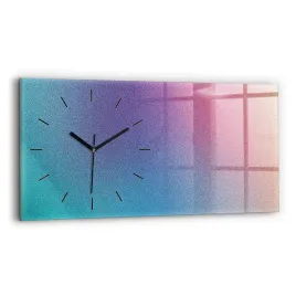 zegar-szklany-scienny-do-biura-ze-stylowym-nadrukiem-wzor-gradient-60x30-cm