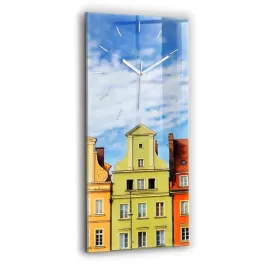 nowoczesny-szklany-pionowy-zegar-na-sciane-wroclaw-stare-miasto-30x60-cm