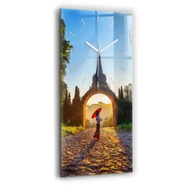 dekoracyjny-pionowy-foto-zegar-szklany-park-surat-thani-tajlandia-30x60-cm