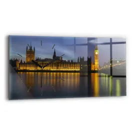 poziomy-zegar-szklany-do-salonu-z-grafika-palac-winchester-londyn-60x30-cm
