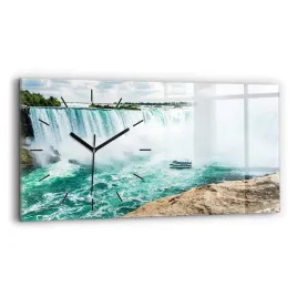 poziomy-zegar-szklany-do-salonu-ze-stylowym-nadrukiem-lodz-niagara-60x30-cm