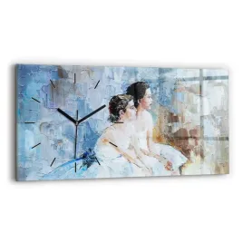 poziomy-zegar-szklany-scienny-do-biura-z-nadrukiem-mlode-baleriny-60x30-cm