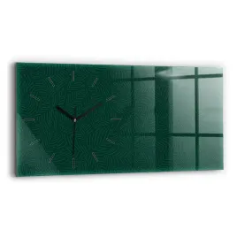 dekoracyjny-poziomy-zegar-szklany-na-sciane-ze-wzorem-wzor-lisci-60x30-cm
