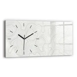 minimalistyczny-zegar-szklany-scienny-ze-wzorem-plamy-abstrakcja-60x30-cm
