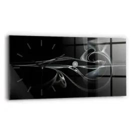 zegar-szklany-designerski-ze-stylowym-nadrukiem-dym-abstrakcyjny-60x30-cm