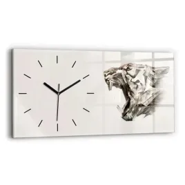 poziomy-zegar-szklany-scienny-z-grafika-malowany-portret-tygrysa-60x30-cm