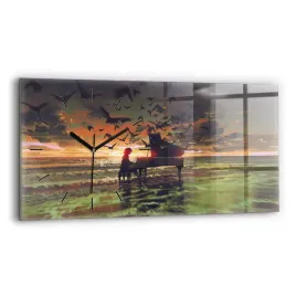 designerski-zegar-szklany-do-wnetrz-z-nadrukiem-koncert-na-plazy-60x30-cm