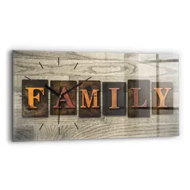 poziomy-zegar-szklany-ozdobny-ze-stylowym-nadrukiem-napis-rodzina-60x30-cm