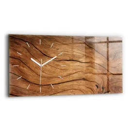 poziomy-zegar-szklany-na-sciane-ze-stylowym-nadrukiem-stare-drewno-60x30-cm
