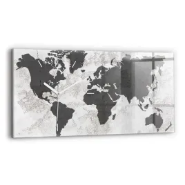 dekoracyjny-zegar-szklany-na-sciane-z-nadrukiem-mapa-swiata-beton-60x30-cm