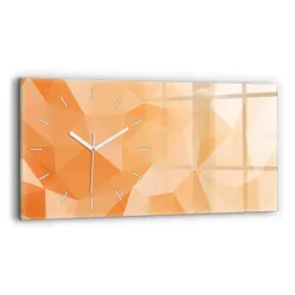 duzy-zegar-szklany-do-mieszkania-z-nadrukiem-abstrakcja-trojkaty-60x30-cm