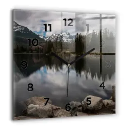 duzy-kwadratowy-zegar-scienny-na-sciane-tatry-wysokie-na-slowacji-60x60-cm