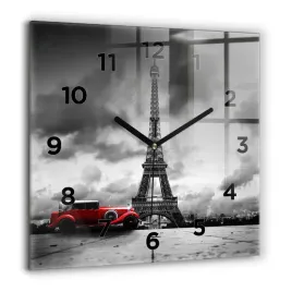 minimalistyczny-zegar-szklany-scienny-ze-wzorem-effel-tower-paryz-60x60-cm