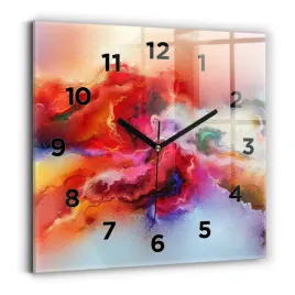 nowoczesny-kwadratowy-foto-zegar-szklany-na-sciane-rozlane-farby-30x30-cm