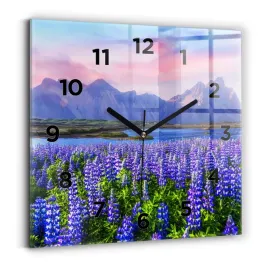 scienny-kwadratowy-zegar-szklany-do-salonu-widok-na-gory-islandia-30x30-cm