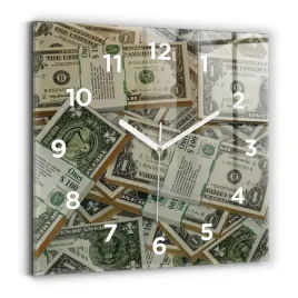kwadratowy-zegar-szklany-scienny-z-nadrukiem-1-dolar-amerykanski-30x30-cm