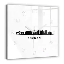 kwadratowy-zegar-szklany-scienny-z-motywem-poznan-panorama-grafika-30x30-cm