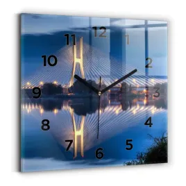 zegar-szklany-scienny-ze-stylowym-nadrukiem-most-redzinski-wroclaw-30x30-cm