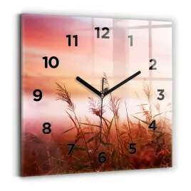 foto-zegar-szklany-scienny-do-nowoczesnych-wnetrz-mglisty-poranek-30x30-cm