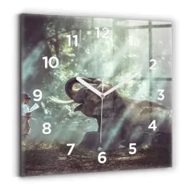 scienny-kwadratowy-zegar-szklany-z-grafika-chlopczyk-czyta-ksiazke-30x30-cm
