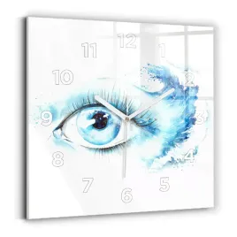 wiszacy-kwadratowy-zegar-szklany-ze-stylowym-nadrukiem-morskie-oko-30x30-cm