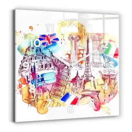 designerski-foto-zegar-szklany-do-wnetrz-atrakcyjne-kraje-swiata-30x30-cm