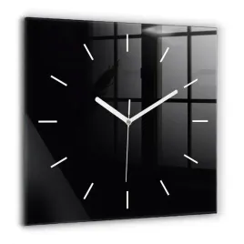 minimalistyczny-kwadratowy-zegar-szklany-scienny-z-grafika-czarny-60x60-cm