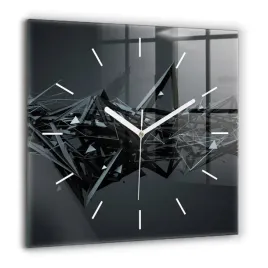 duzy-zegar-szklany-do-mieszkania-ze-wzorem-czarna-abstrakcja-duzy-60x60-cm