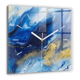 kwadratowy-zegar-szklany-na-sciane-ze-wzorem-niebieski-marmur-duzy-60x60-cm