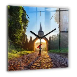 zegar-szklany-duzy-do-mieszkania-park-surat-thani-tajlandia-duzy-60x60-cm