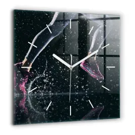 zegar-szklany-do-sypialni-ze-wzorem-zdrowy-styl-zycia-i-bieg-duzy-60x60-cm